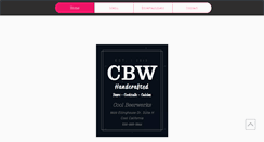 Desktop Screenshot of cbwbeer.com